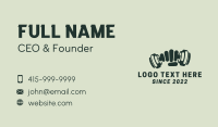 Strength Business Card example 2