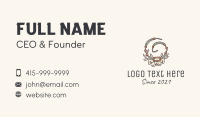 Necklace Business Card example 4