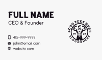 Gym Training Muscle Business Card