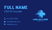 Cross Game Console  Business Card Design