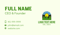 Sunset Nature Park  Business Card