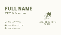 Nature Sprinkling Can Business Card Design