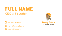 Animal Pet Sunset Business Card
