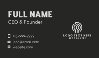 Secure Business Card example 4