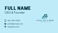 Ice Skating Business Card example 1