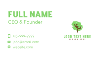 Yoga Center Business Card example 2