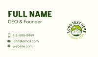 Mountain Nature Adventure Business Card