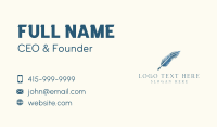 Notary Business Card example 2