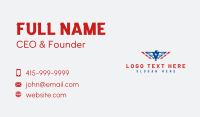 Eagle Patriot Wings Business Card