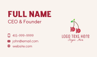 Fast Forward Business Card example 1