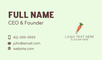 Root Crop Business Card example 4
