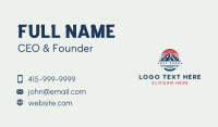 Mountain Peak Summit Business Card