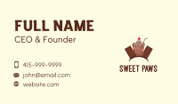 Sweet Chocolate Milkshake  Business Card Image Preview