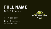 Tennis Sports Tournament Business Card