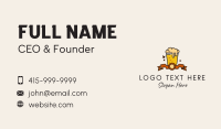 Beer Pub Emblem  Business Card