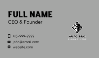 Skull Soccer Mascot Business Card