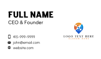 Leave Business Card example 1