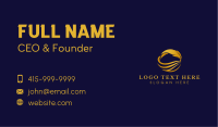 Quill Feather Writing Business Card