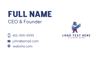 Eagle Wrench Mechanic Business Card Design