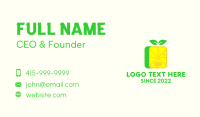 Cold Drink Business Card example 2