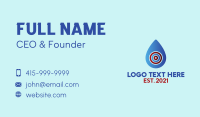Water Station Business Card example 2
