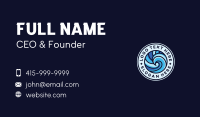 Aquatic Ocean Wave  Business Card