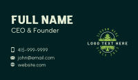 Cannabis Marijuana Plant Business Card