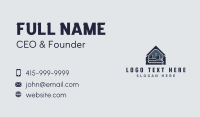 Construction Tools House Business Card