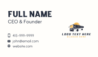 Bus Transport Travel Business Card