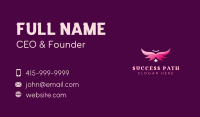 Spiritual Angelic Wings Business Card