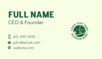 Golf Sports Emblem Business Card