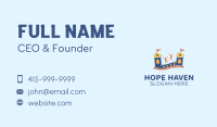 Bounce Castle Playground Business Card