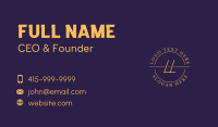 Elegant Classy Company Business Card