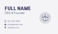 Sailor Anchor Rope Business Card