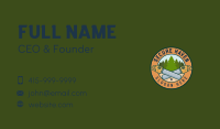 Forest Woodcutting Chainsaw  Business Card