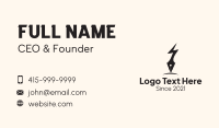 Copywriter Business Card example 1