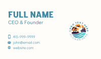 Snorkeling Business Card example 2