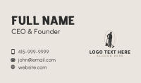 Janitorial Business Card example 2