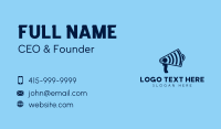 Wifi Broadcast Megaphone Business Card