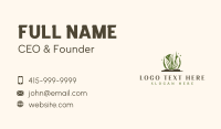 Garden Plant Soil Business Card