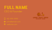 Golden Lion Firm Business Card