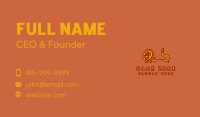 Golden Lion Firm Business Card