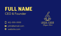 Lemon Business Card example 2