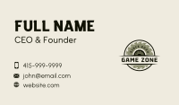 Sawmill Business Card example 4