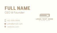 Arrow Shipping Container Business Card