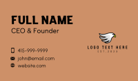 Eagle Bird Mascot Business Card Design