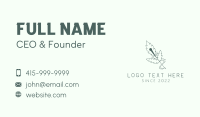 Nature Acupuncture Business Card