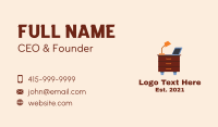 Table Business Card example 3