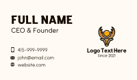 Wild Moose Animal Business Card