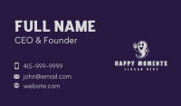 Happy Ghost Spirit Business Card Image Preview